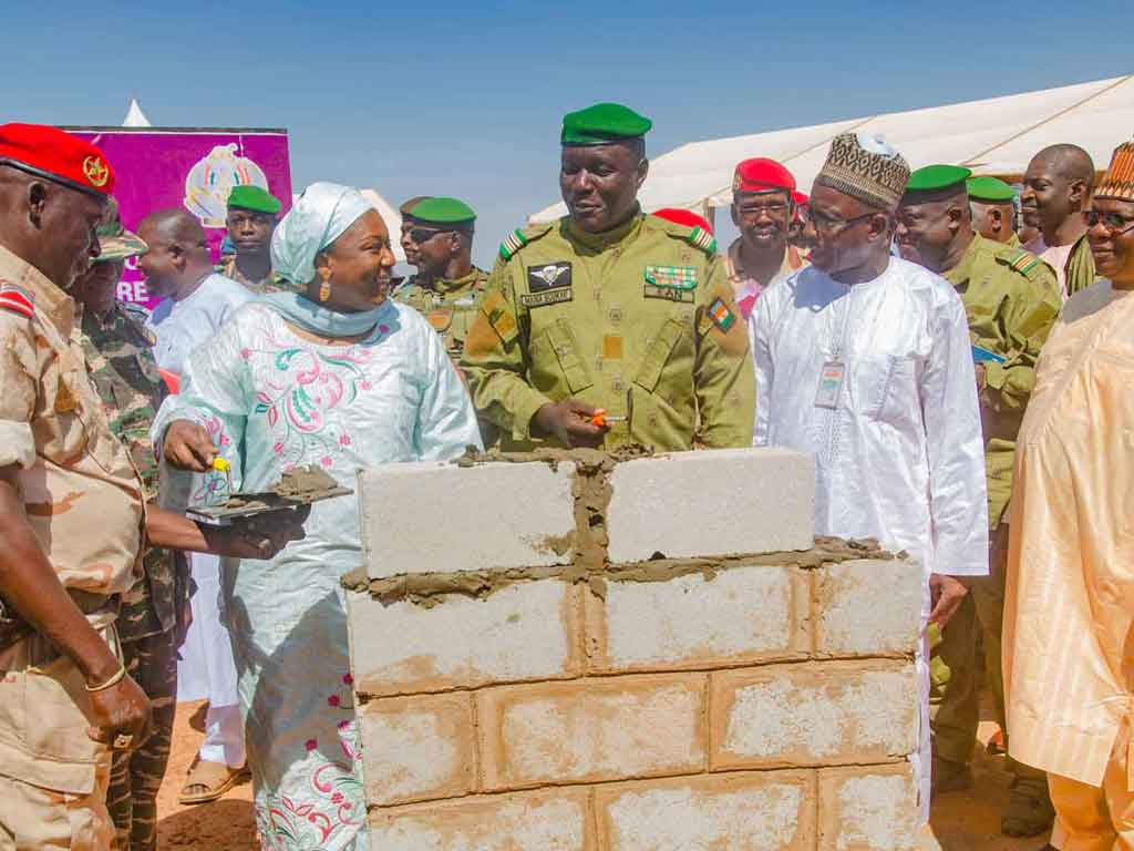 Lancement de la construction de 882 logements sociaux pour la Garde nationale à Niamey