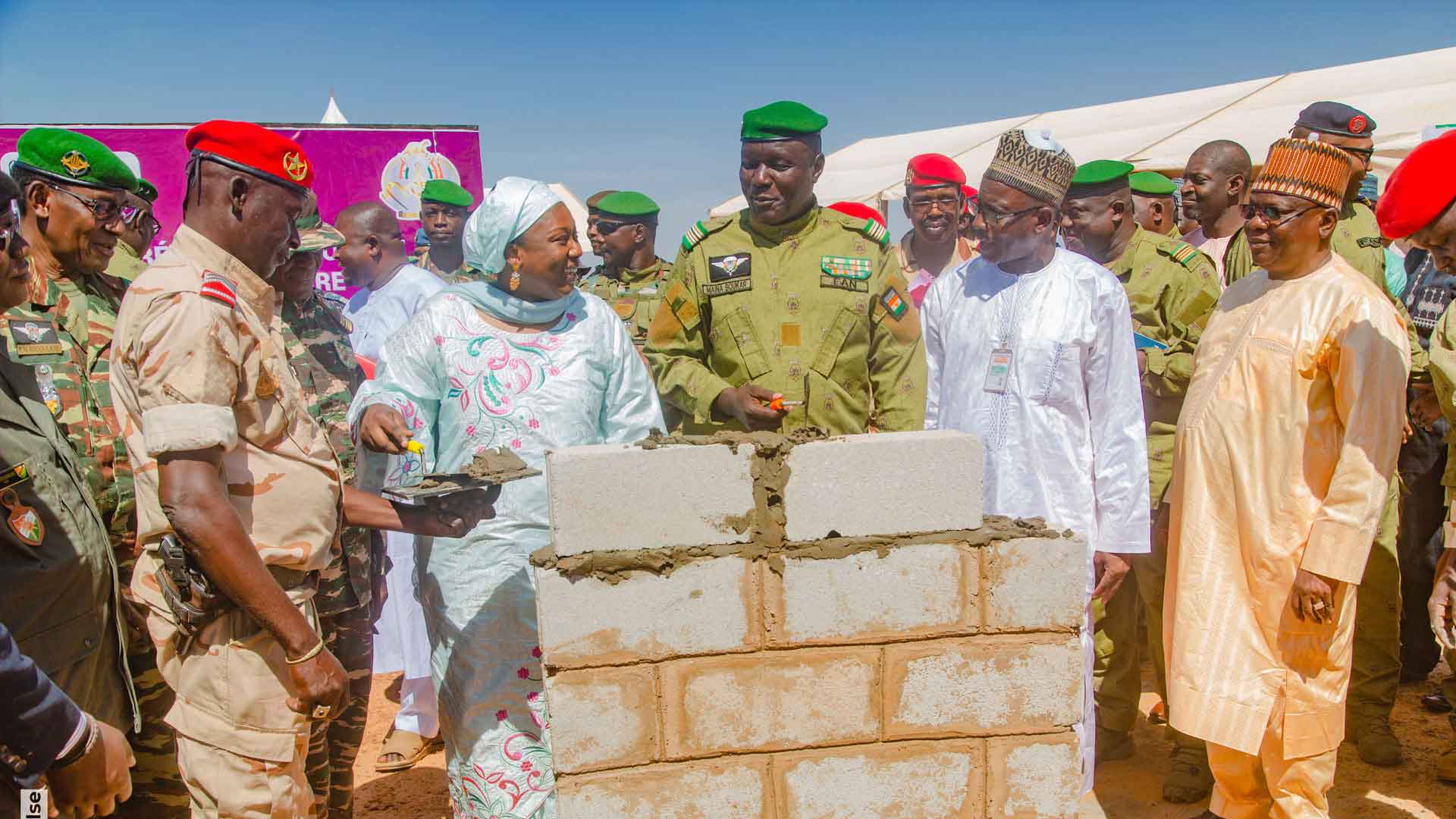 Lancement de la construction de 882 logements sociaux pour la Garde nationale à Niamey