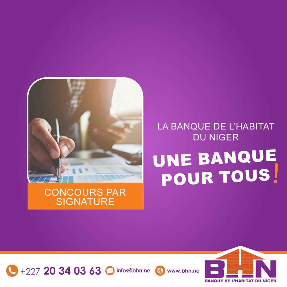 Concours par signature